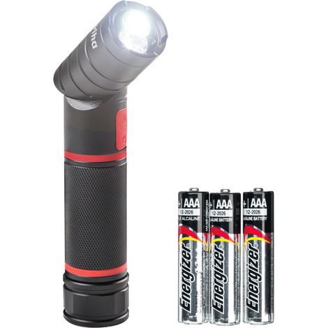 Wiha Lampe de poche avec lumière LED, laser et UV avec 3 piles AAA 100 - 310 lm (41286) (1/5)
