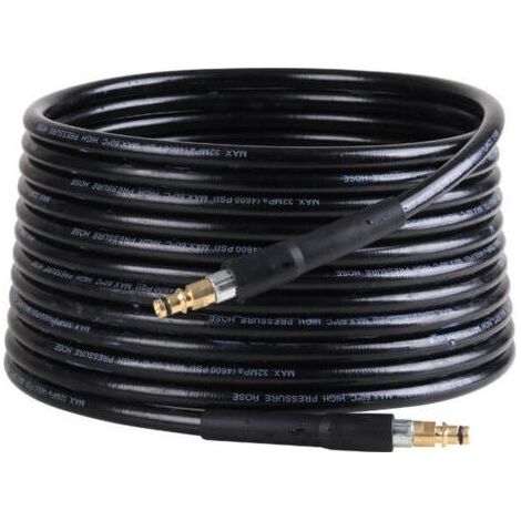 1 Tuyau haute pression, raccord rapide, acier tressé, pour nettoyeur série K2 à K7, nettoyage extérieur (1/5)
