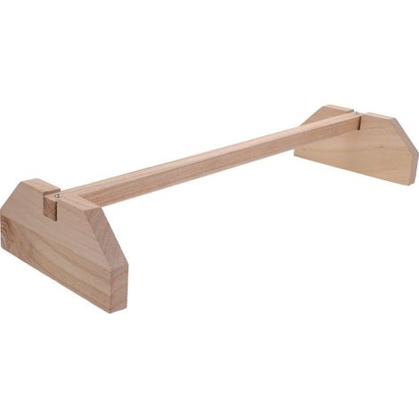 Perchoir pour poulets en bois naturel, support d'entraînement pour volailles et poussins, accessoire de jeu stable pour poulailler (1/5)
