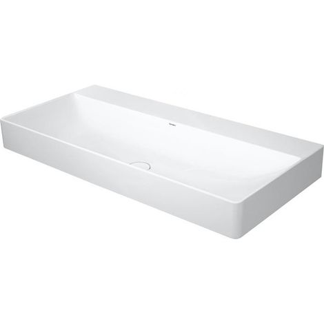 Lavabo DURASQUARE ou ÜL avec HLB 1000x470mm, HL blanc, WG (1/4)
