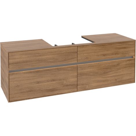 Mueble lavabo Collaro de Villeroy & Boch, 4 extraíbles,
