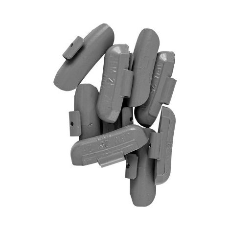 Contrapesa zinc grapa 25GR. especial grapa universal JBM