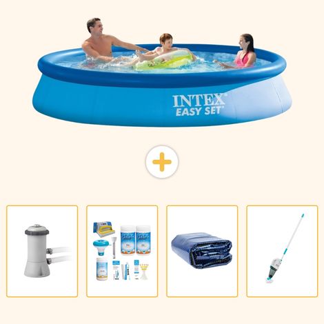 Intex Piscine Easy Set Ronde - 366x76 cm - 5-pièces  S310 (1/5)