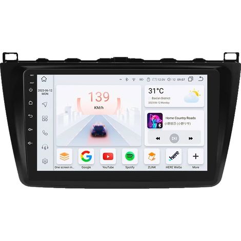 Radio para coche, pantalla de 9 pulgadas, sistema operativo Android 13, S6-4G 8Core-6G 64G (1/2)
