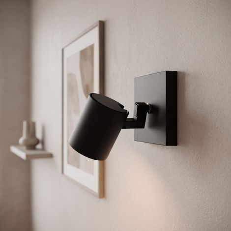 Luce a Muro "Lumiastra" 1xGU10 [LUM-P1GU10-B] (1/5)