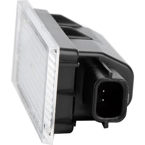 Luminarie LED impermeabili e antishock per targa, 2 pezzi, adatte a Twingo/Clio (1/3)