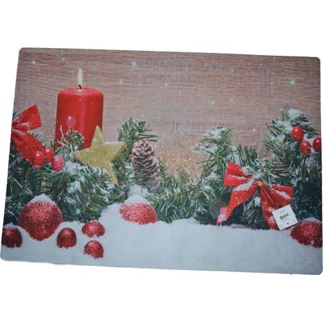 Tappeto natalizio Handy 45x65 cm (1pz) (1/4)