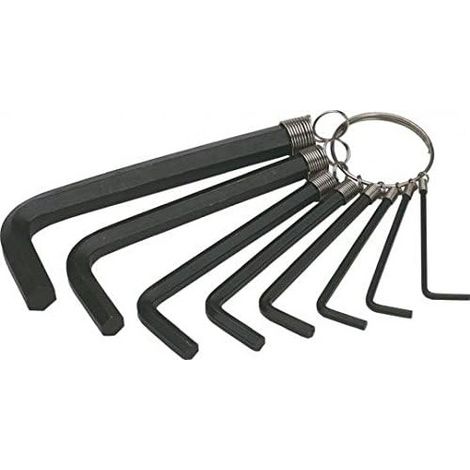 TRIUSO SET CHIAVI PIEGATE ESASONALI 2-10MM 8 PZ