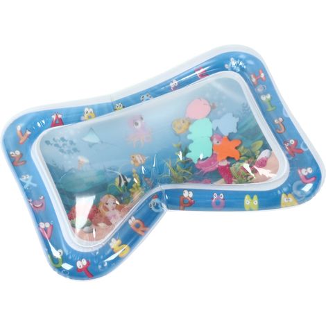 Auslaufsichere, aufblasbare PVC-Matte für Babys und Kleinkinder – ideal zum Spielen in Bauchlage und als tragbare Wassermatte im Meerjungfrauen-Stil. (1/5)