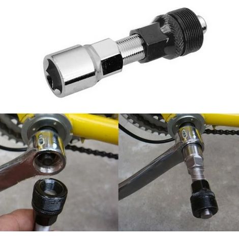 Herramientas para quitar el eje de pedalier, herramientas para desmontar el eje de pedalier, herramientas para reparar bicicletas (1/4)