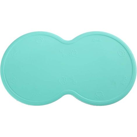 Tapis de table imperméables et antidérapants pour chiens et chats - 48 x 27 cm (vert) (1/5)