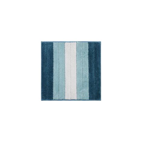 Weiche Mikrofaser-Badematte 50 x 80 cm, schnelltrocknend, blauer Farbverlauf (1/5)