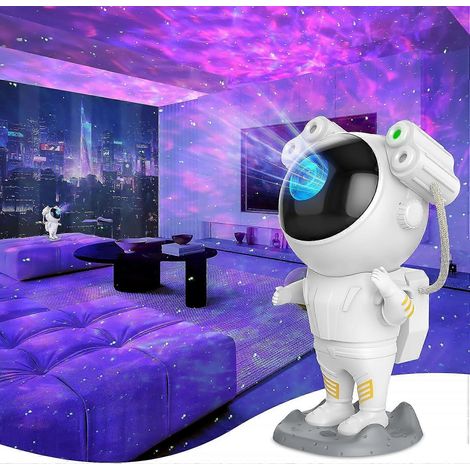 Filiyano – lampe LED de plafond – Projecteur d'étoiles, veilleuse galaxie, projecteur spatial astronaute TikTok, lampe LED de plafond nébuleuse (1/5)