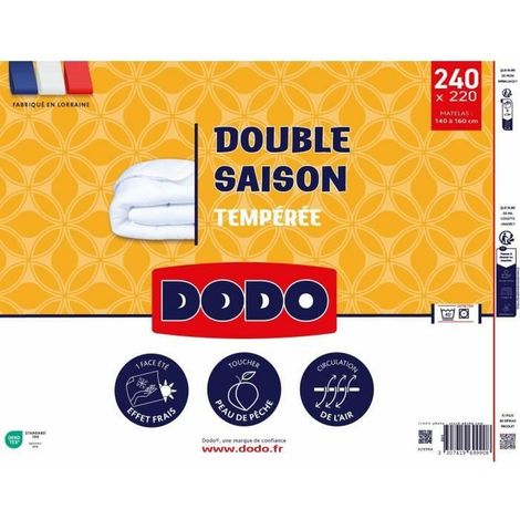 Dodo Doppel-Jahresdecke 220 x 240 cm weiß