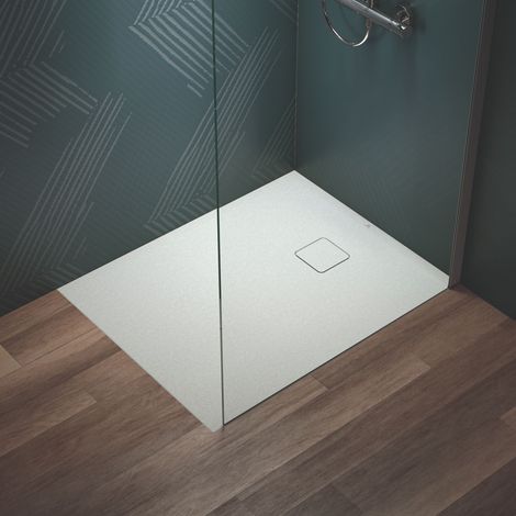 Ideal Standard Ultra Flat Evo Rectangular Shower Tray 1000mm x 800mm - Silk White (1/5)