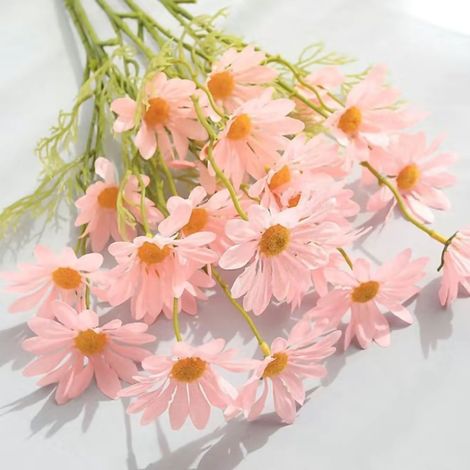 künstliche rosa Gänseblümchen, ideal zum Dekorieren (1/4)