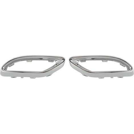 Guarnición de tapa de terminal de escape cromado brillante – Repuesto para Mercedes-Benz A B C E GLC CLS W177 W247 W205 W213 X253 C257 (1/4)