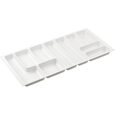 Besteckkasten 922 x 422 mm für StrongMax 18 weiß SANS MARQUE