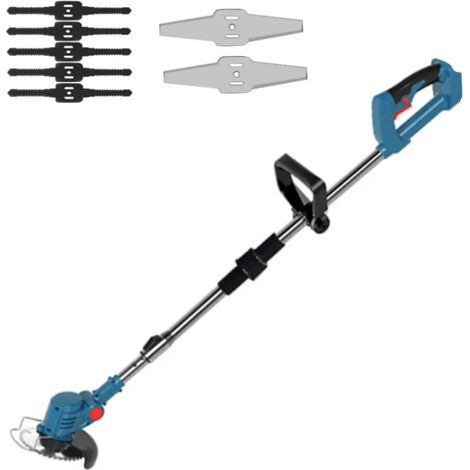 Tondeuse à gazon électrique, coupe-bordures sans fil, outil de taille et d'élagage portable pour la maison et le jardin (1/5)