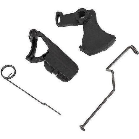 Levier d'accélérateur à commande hydraulique avec mécanisme à ressort pour tronçonneuses Stihl MS180 018 et MS170 017 (1/5)