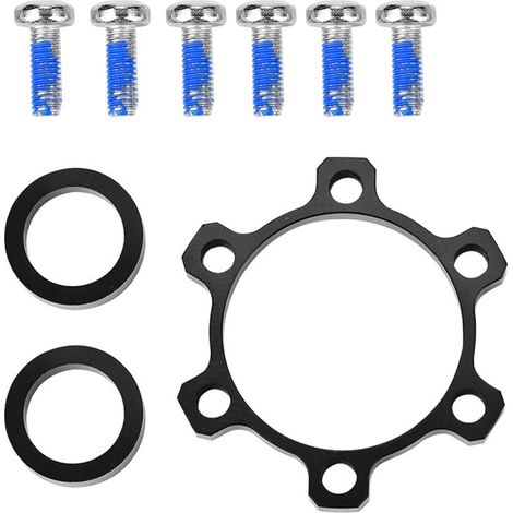 Jeffergarden Adaptateur de conversion de moyeu de vélo en alliage 10015 vers 11015, accessoire de vélo (pour l'avant) (1/5)