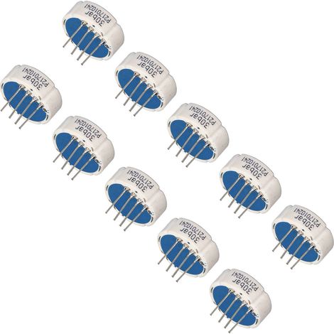 Un ensemble de 10 accessoires pour capteur de niveau d'eau capacitif à base céramique, plage de mesure 0-30 bar. (1/5)