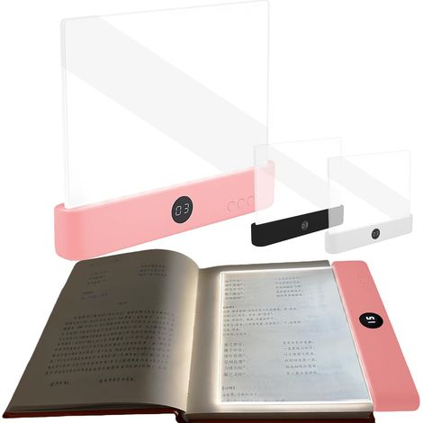 Lampe de lecture rechargeable à DEL intensité variable avec 3 (1/5)