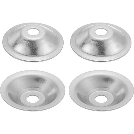 4 Pcs M14 Rondelles Inox 2x80mm Acier Inoxydable 304 Rondelle d'Arbre pour Meuleuse d'Établi, Polisseuse à Brosse Métallique, Argenté (1/5)