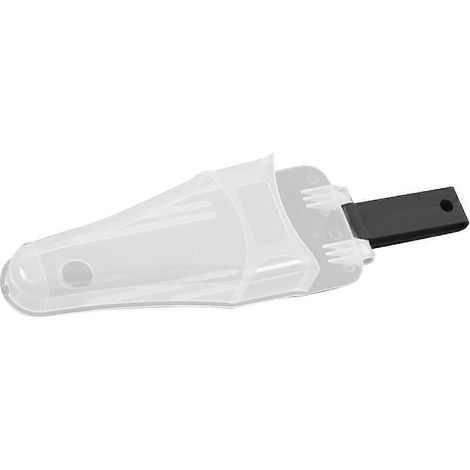 Étui de rangement transparent en PE pour outils de jardinage et de bricolage - Sacoche de ceinture (1 pièce) - Durable et pratique (1/5)