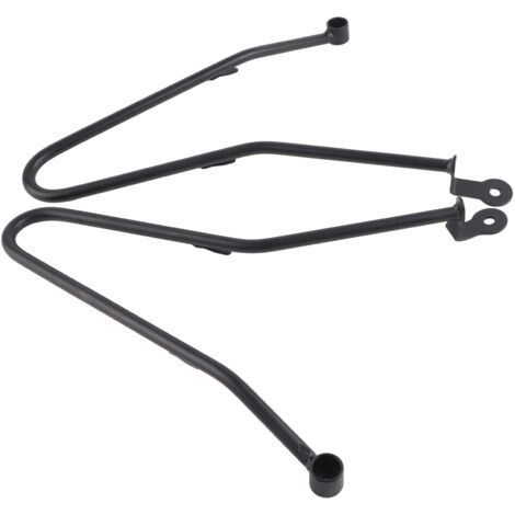BUNTHAUS Barres de Support pour Sacoches de Moto Triumph Bonneville T100/Thruxton 900 - Garde Montage Noir (1/5)