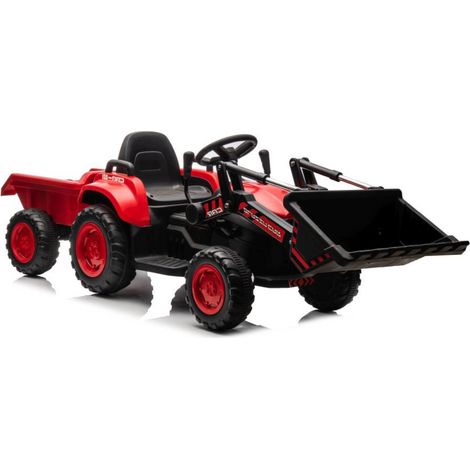 Tracteur à batterie avec godet BW-X002A rouge (1/5)
