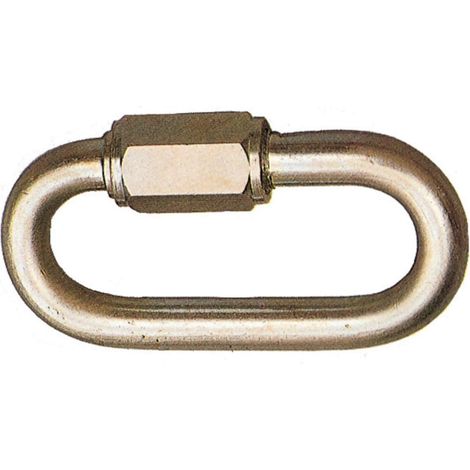 20 x MAGLIA DI GIUNZIONE ACCIAIO ZINCATO D 12 MM