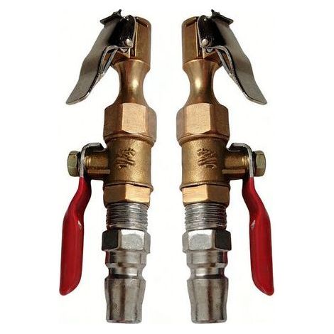 Adaptateur d'hivernage à double usage, robinet à bille en laiton à prise rapide, bateau, remorque, ligne d'eau, outil d'hivernage pour (1/2)
