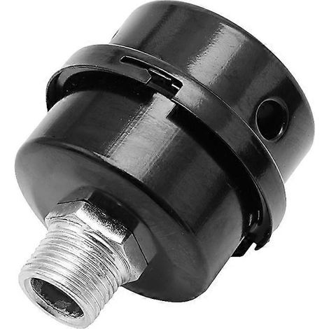 Silencieux/filtre antibruit fileté de 3/4 pouce (20 mm) pour compresseurs de pompes à air (1/5)