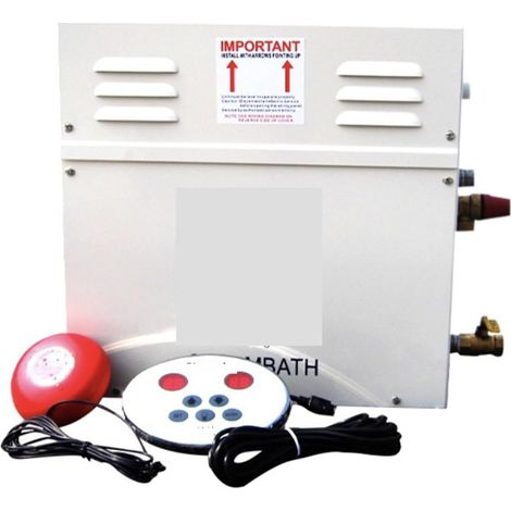 Poêle de Sauna Poêle de Sauna électrique, Générateur de Vapeur 18kw, Bain de Vapeur Domestique, Sauna, Four à Flux Sec, contrôleur numérique de Vapeur Humide Chauffe-Sauna pour Bain de Vapeur (1/5)