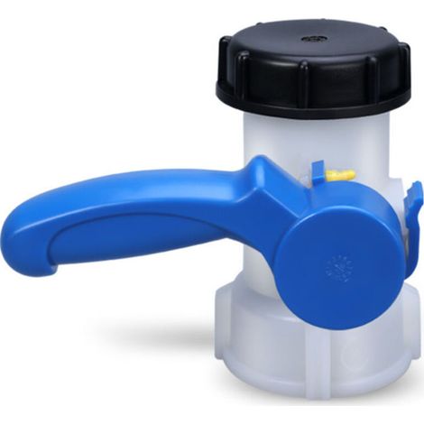 Vanne Cuve 1000L Plastique, Adaptateur IBC 62mm Adaptateur Universel pour Cuve 1000 litres