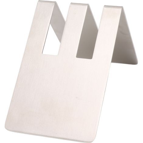 Porte-filtre à café en forme de V, double capacité, en acier inoxydable, à double rainure, argenté. (1/5)