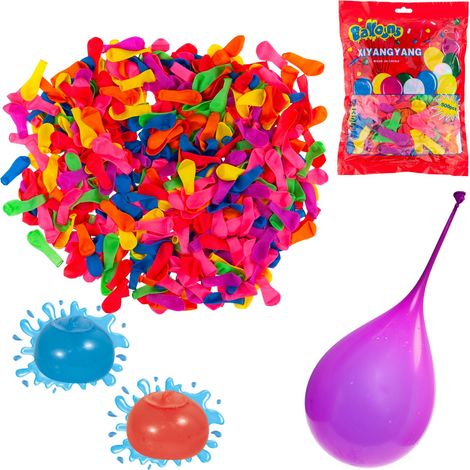 TG48075 BOMBE D'ACQUA PALLONCINI PALLONCINI D'ACQUA COLORATI SET 500 PEZZI ŚMINGUS-DYNGUS