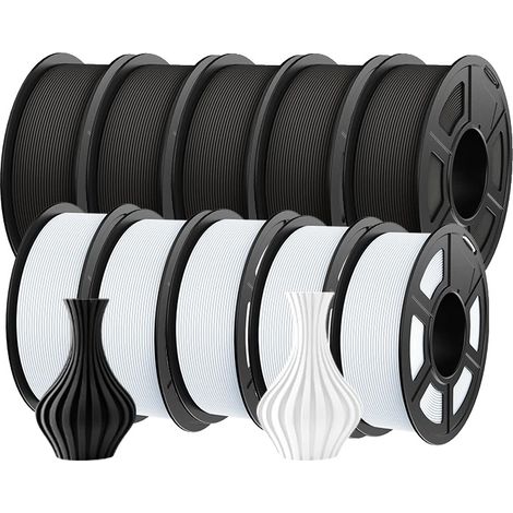 Filamento per stampante 3D, ad alta velocità, durevole e resistente, HSMPETG 5BK 5WT (1/2)