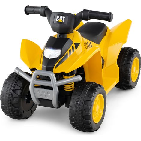 COSTWAY Quad Elettrico per Bambini 18-36 Mesi, Macchina Cavalcabile per Bambini con Batteria Ricarilabile 6V, Veicolo Elettrico con Faro a LED e 4 Ruote per Interno ed Esterno, Portata 25 kg (1/5)