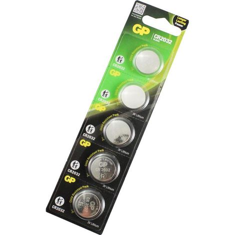 GP pila boton cr2032 g-074 , Pila de botón para batería de dispositivo electrónico GP CR20326/074 Las baterías de dispositivos electrónicos GP suministran energía a una amplia