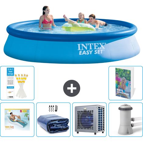 Intex Piscina Easy Set Rotonda - 396x84 cm - 7-pezzi  S112 (1/5)