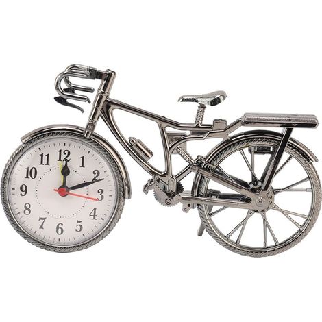 Clock to bicycle Vintage Vintage Ornament Ornament compact Alarm of table for the desk of dortoir of the home (1/5)