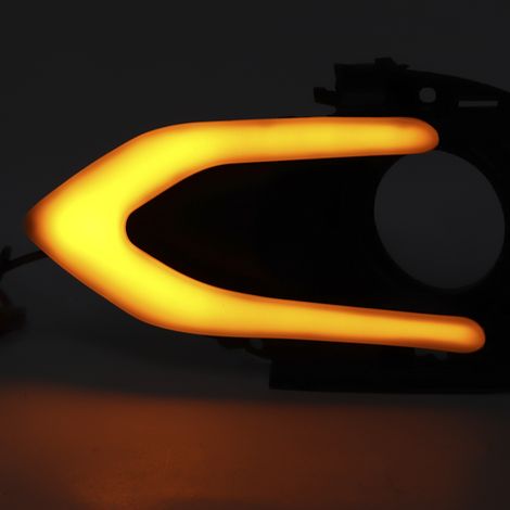 Spezielle zweifarbige LED-Tagfahrlichter für Mitsubishi MIRAGE 16-17, Paar 12V (übergroß, Versand über separate Leitung) (1/5)