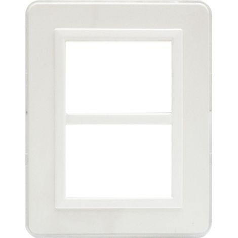 Placca Personal44 Bianco 3+3M AVE 44P033B