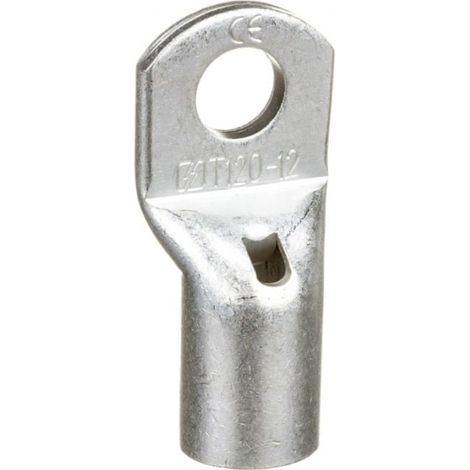 Cosse annulaire tubulaire 120/M12 en cuivre étamé KC120F12