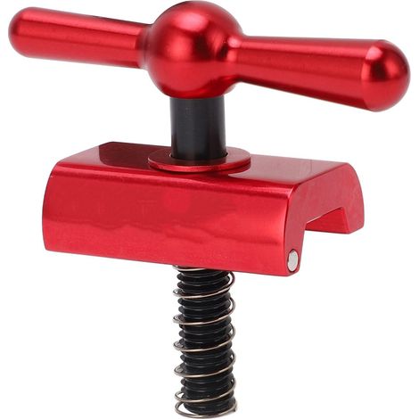 Klappbarer Lenkergriff aus Aluminiumlegierung für Brompton-Fahrräder, Schnellspanner, Rot (1/5)