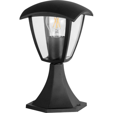 Lampada da esterno a paletto nera E27 IP44 Polux IGMA (1/5)