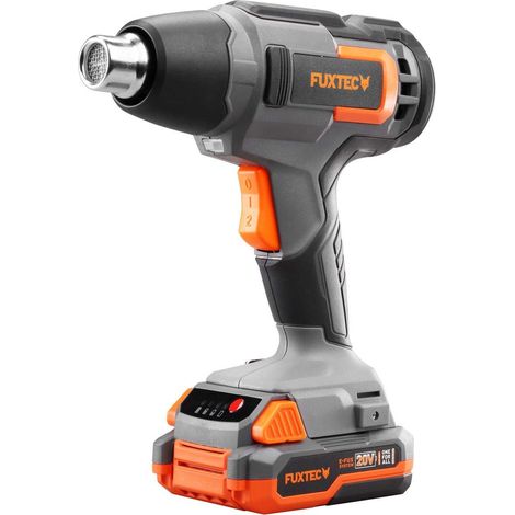 Pistolet à air chaud sans fil 20 V jusqu'à 550 °C décapage peinture soudage brasage (1/5)