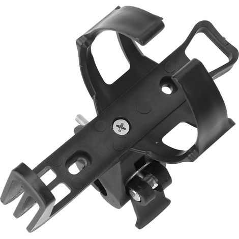 Support de bouteille rotatif 90°, fixation rapide pour vélo, trottinette, poussette, moto et chariot de course (1/5)